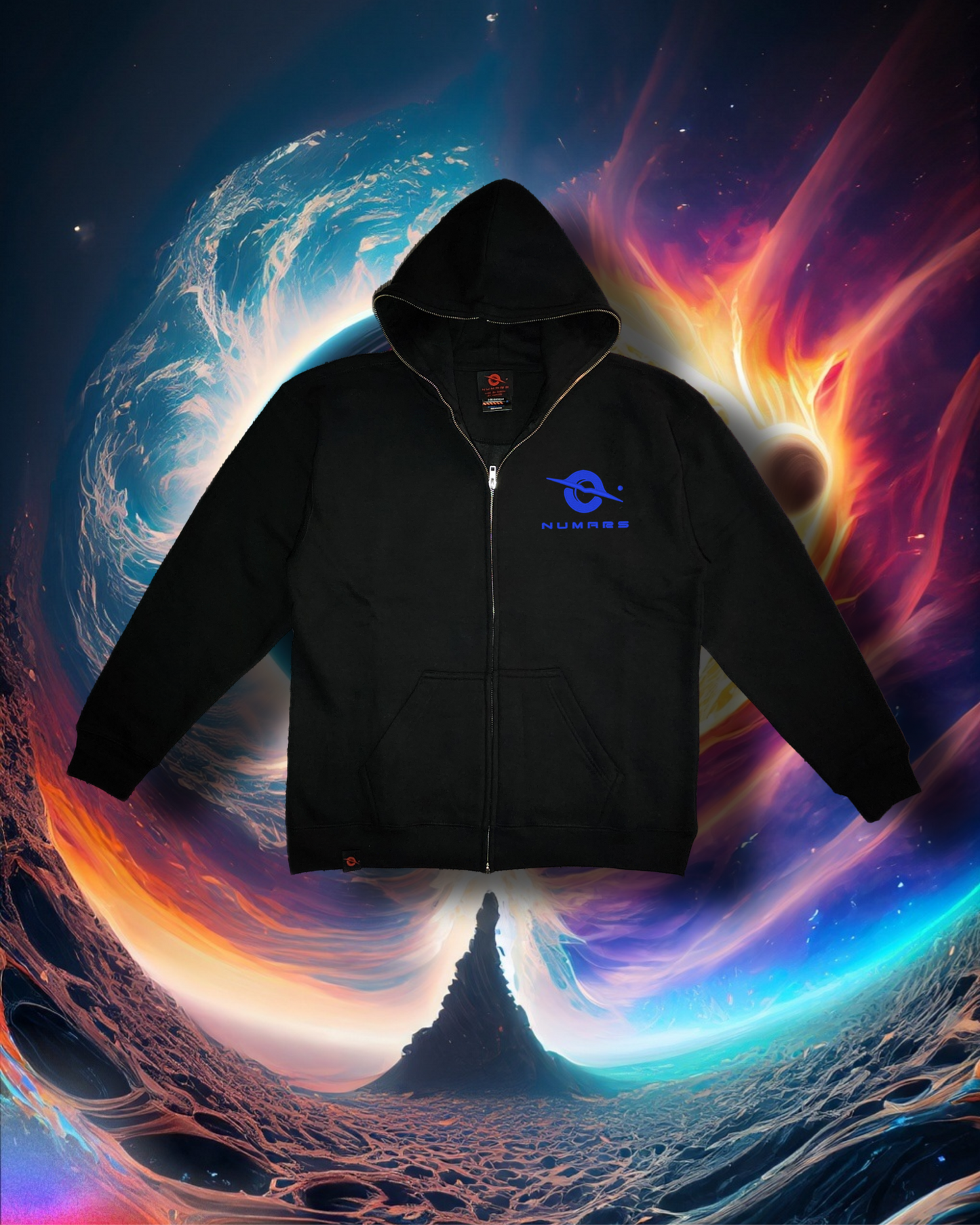 Full Zip Up Hoodie (9.5 oz)