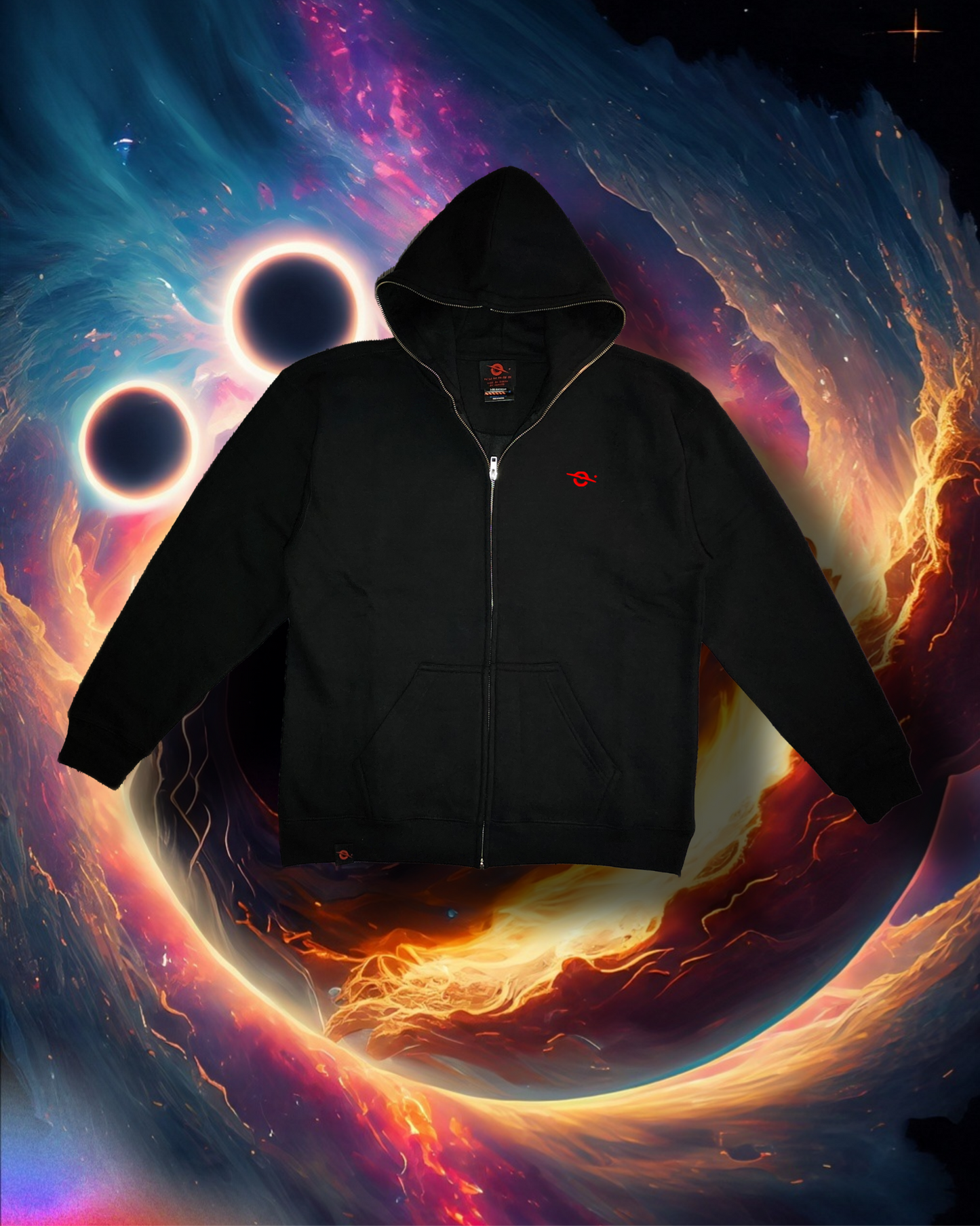 Full Zip Up Hoodie (9.5 oz)