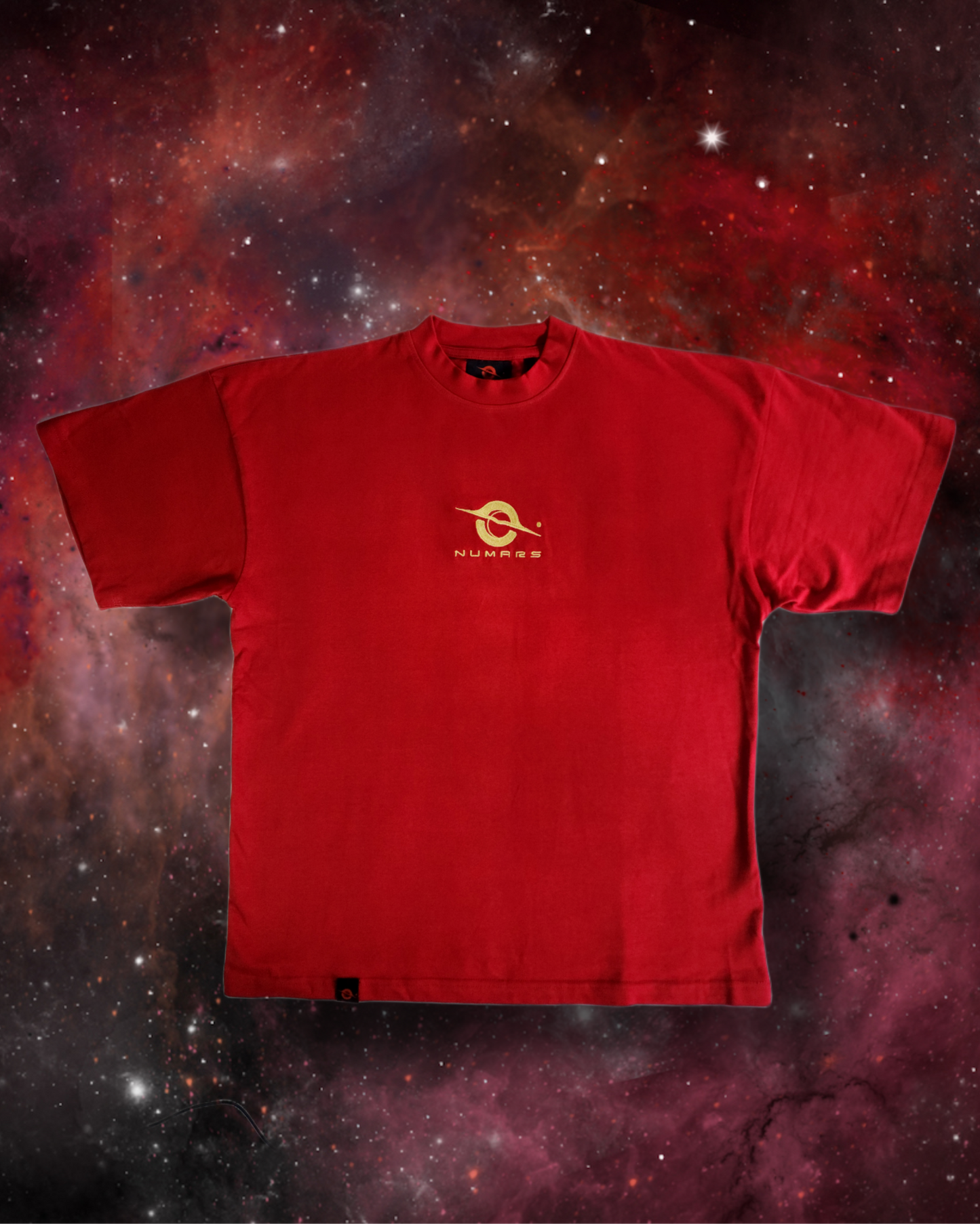 NuMars Ultra Luxury T-Shirt 2.0-Scarlet (ANY COLOR LOGO)