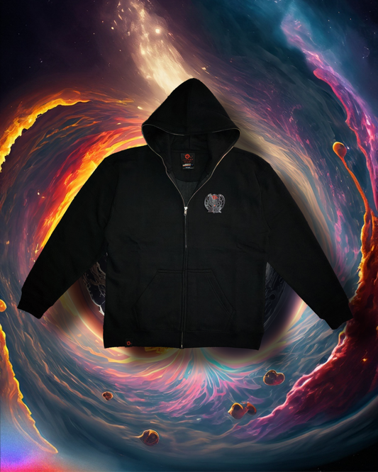Full Zip Up Hoodie (9.5 oz)