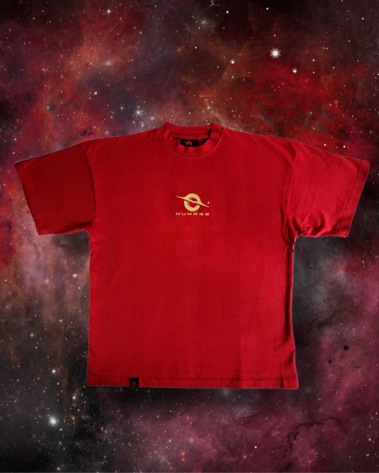 NuMars Ultra Luxury T-Shirt 2.0-Scarlet (ANY COLOR LOGO)