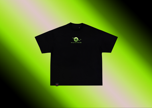 NuMars Ultra Luxury T-Shirt - black/green glow